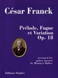 Prelude, Fugue at Variation, Op. 18 Guitar and Fretted sheet music cover